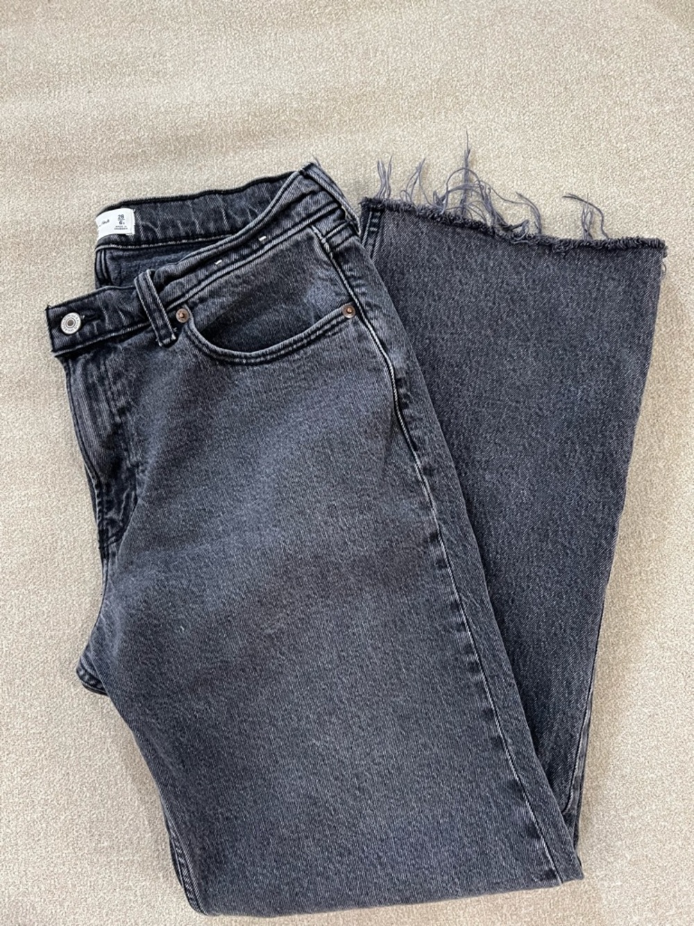 Abercrombie & Fitch Women's Low Rise Baggy Jean